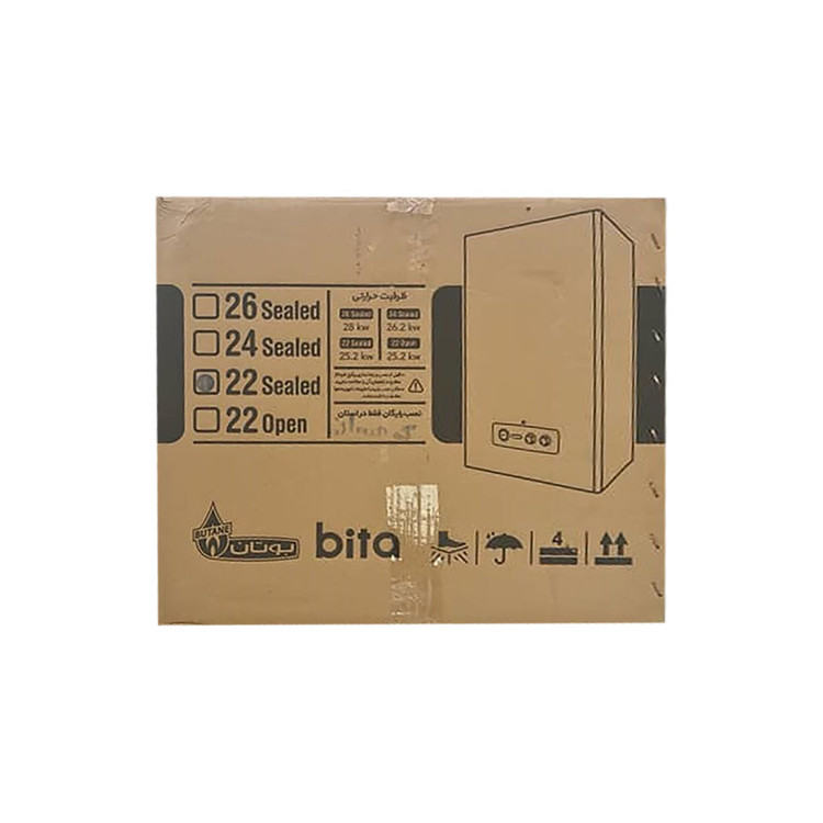 پکیج شوفاژ دیواری بوتان مدل Bita 22 Sealed