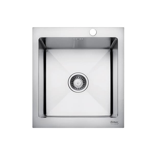 سینک ظرفشویی استیل بیمکث مدل 720 توکار